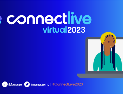 Soluções iManage: as novidades do ConnectLive 2023
